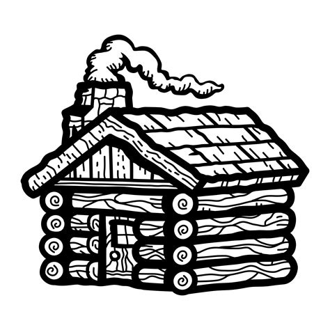 cabin clip art 2
