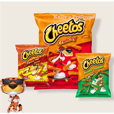 Jual Dlp Cheetos Crunchy Cheddar Jalapeno Flamin Hot Made In Usa Flamin Hot Shopee