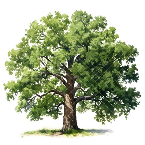 Oak Tree Clipart Tree Clipart High Quality Jpgs Botanical Art Tree Art ...