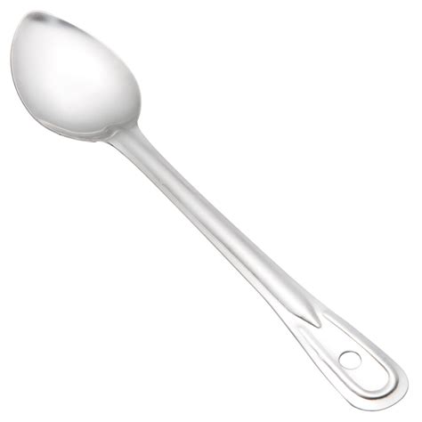 13 Standard Duty Solid Stainless Steel Basting Spoon