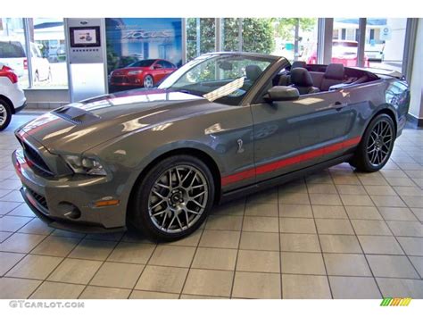 2011 Sterling Gray Metallic Ford Mustang Shelby GT500 SVT Performance