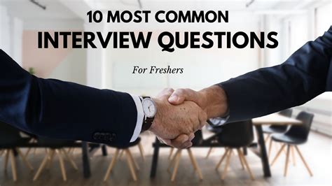 10 Most Common Interview Questions For Freshers