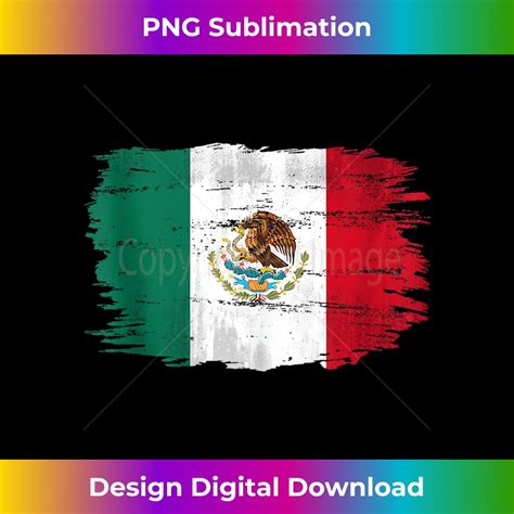 Vintage Mexico Flag For Mexican Sublimation Optimized Png Inspire