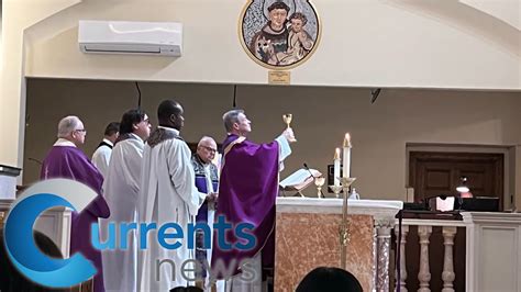 Bishop Brennan Celebrates Mass At Our Lady Of Grace As Part Of Lenten