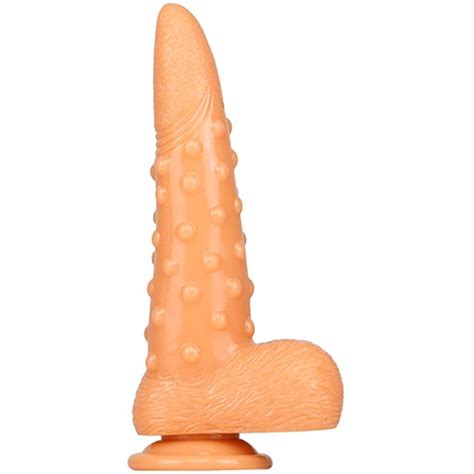 Dildo Texturizado De Puntos 22cm Monsters Sexshop Mayorista