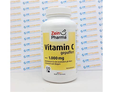 Vitamin C gepuffert Буферизированный витамин С 1000 mg ZeinPharma 120