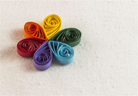 Rainbow Fridge Magnet Quilling Fridge Magnets Handmade