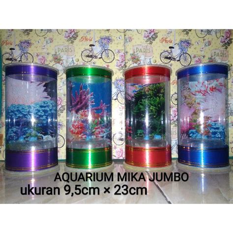 Jual AQUARIUM MIKA LED JUMBO MIKA LEBIH TEBAL 0 35 MM AQUARIUM