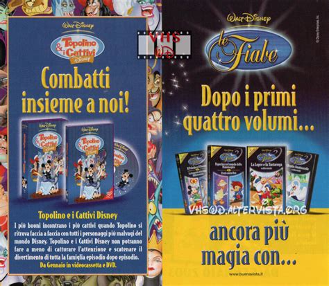 Le Fiabe Vol Vhs Walt Disney