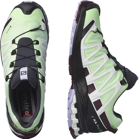 Zapatillas Salomon XA PRO 3D V8 GTX W Verde Violeta