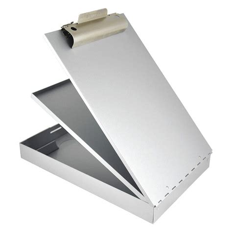 Aluminum Clipboard With Storage Legal Size | Dandk Organizer