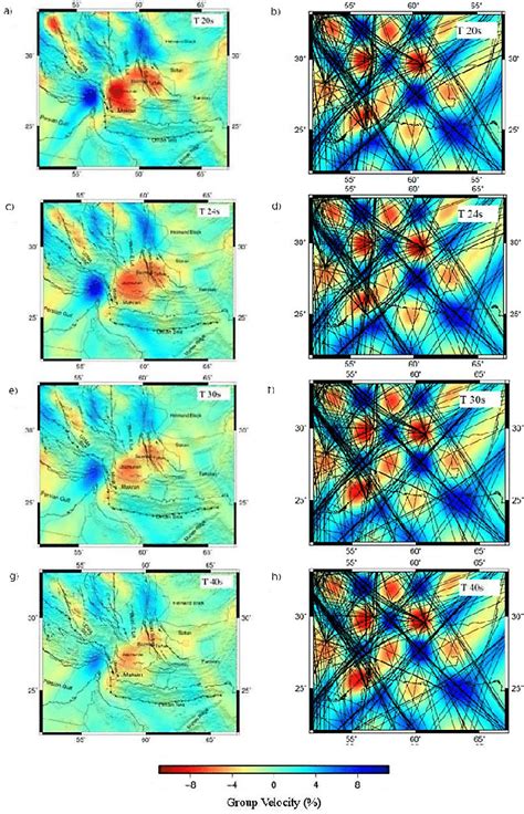 Rayleigh Wave Group Velocity Tomography Results For Period A