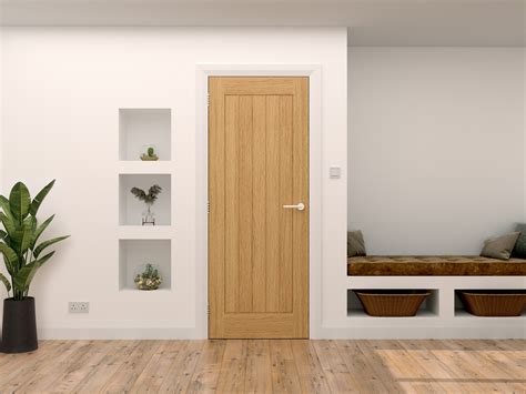 Farley Oak 5 Panel Internal Doors Unfinished Oak Doors