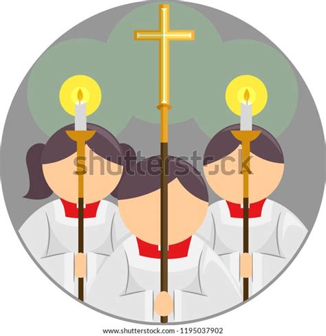 11 Altar Server Stock Vectors Images And Vector Art Shutterstock