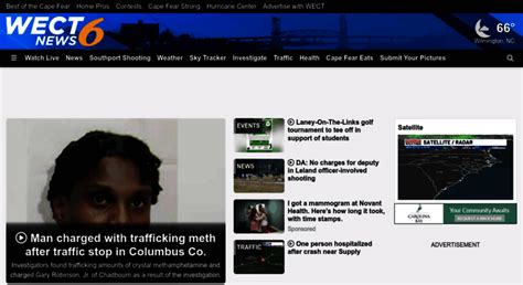 access wectcom home wect tv news  weather  wilmington nc