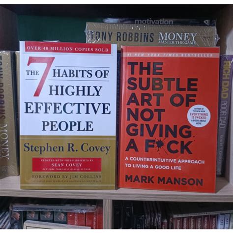 BUNDLE SALE THE SUBTLE ART OF NOT GIVING A FUCK THE HABITS OF HIGHLY EFFECTIVE PEOPLE