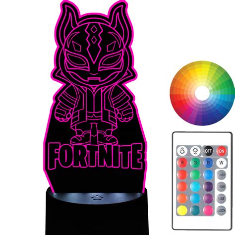 LAMPKA NOCNA LED FORTNITE POSTAĆ GRA PC 3D IMIĘ 12642703746 Allegro pl