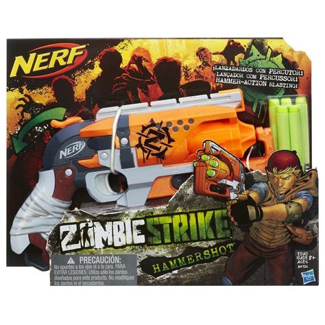 Nerf Zombie Strike Hammershot Blaster Amazon Exclusive