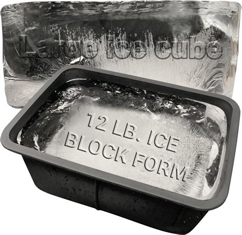 Gold Medal 1487 Block Ice Mold Includes 10 Bags 5 X 5 X