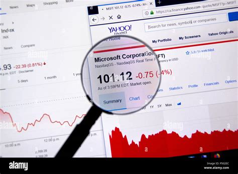 Nasdaq msft hi-res stock photography and images - Alamy