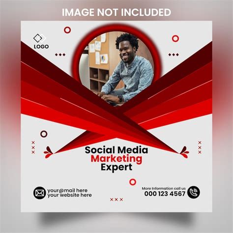 Premium Vector Social Media Marketing Expert Post Design