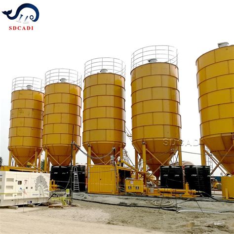 Sdcad Customized Bitum Silo Cement Powder Bolted Cement Powder Storage