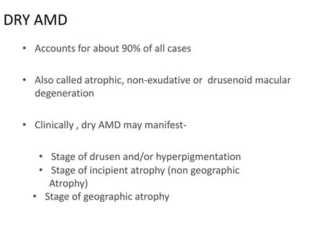 Dry Age Related Macular Degeneration Ppt Free Download