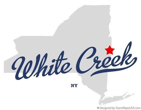 Map of White Creek, NY, New York