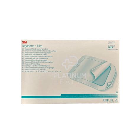 3m Tegaderm Iv Transparent Dressing 20 X 30cm Platinum Health Supply