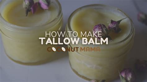 How To Make Tallow Balm YouTube