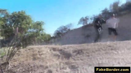 Magnificent Blonde Bitch Slammed Hard At The Border By Patrol Guy