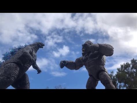 Godzilla Vs Kong Stop Motion Sneak Peak Youtube