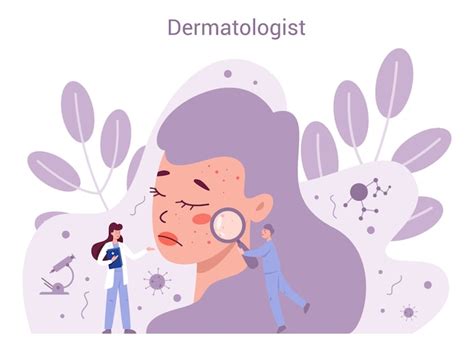 Conceito De Dermatologista Especialista Em Dermatologia Tratamento De