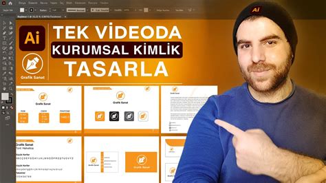 Kurumsal Kimlik Nasıl Hazırlanır Adobe illustrator Dersleri YouTube