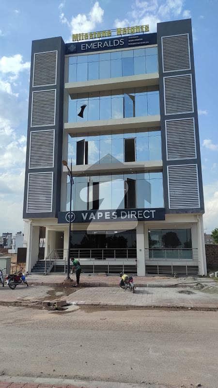 Sector H 8 Marla Commercial Plaza For Sale Bahria Enclave Sector H