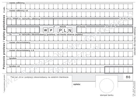 Polecenie Przelewu Wp Ata Got Wkowa Odc
