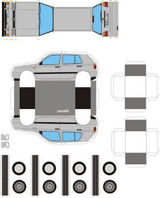 J Ossorio Papercraft Papercraft Recortable De Un Auto 4cc Artofit