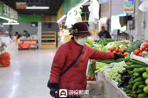 年关临近，日照“菜篮子”货足价稳