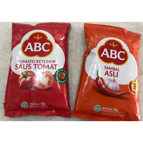 Jual ABC Saus Sambal Dan Tomat 1 Kg Shopee Indonesia