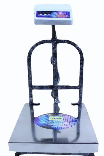 Abhyuday External Weighing Scale 150 Kg For Rationing Shop Model Name