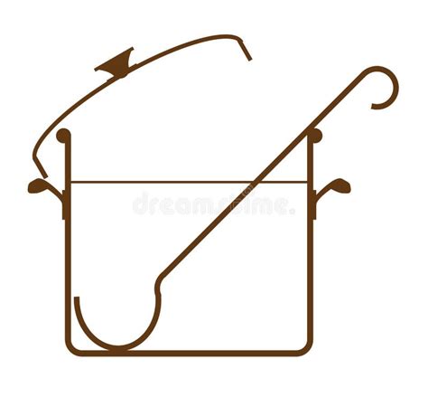 Pot Ladle Drawing Stock Illustrations 621 Pot Ladle Drawing Stock