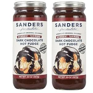 Amazon Sanders Hot Fudge Dark Chocolate Hot Fudge Topping Oz Pack