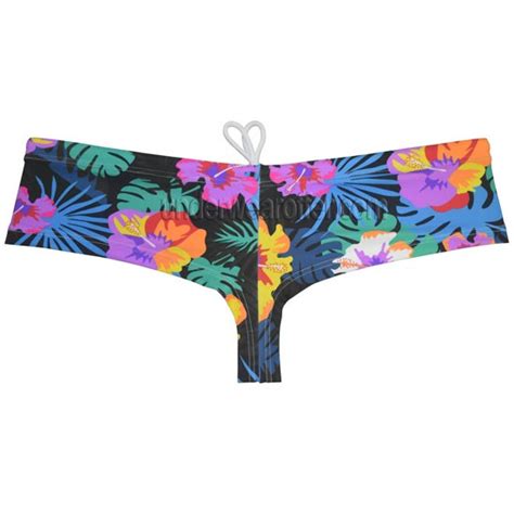Sexy Swimwear Mens Skimpy Briefs Bikini Brazilian Cut Surf Board Shorts Cheeky Swim Trunks Mu B