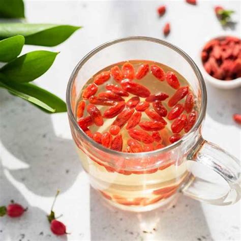 Goji Berry Ginger Tea Recipe Dumpling Connection