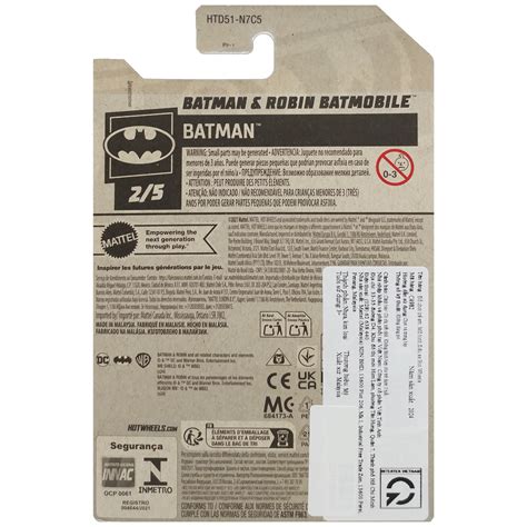 Siêu Xe Hot Wheels C4982 54 250 Batman Robin Batmobile Mẫu Màu Giao Ngẫu N FAHASA
