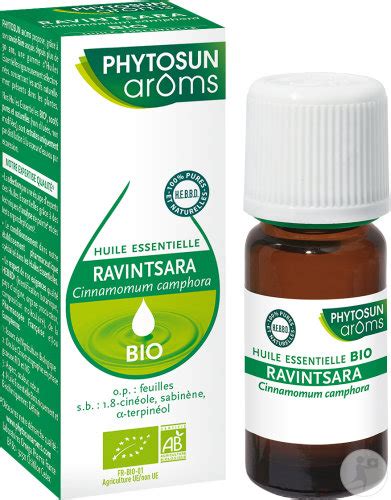 Phytosun Ar Ms Huile Essentielle Ravintsara Bio Flacon Ml Newpharma