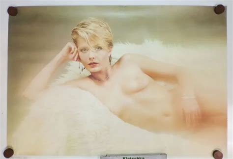 DDR POSTER NUDO Galleggianti Nuda Donna Erotico Completo Naked EUR 36