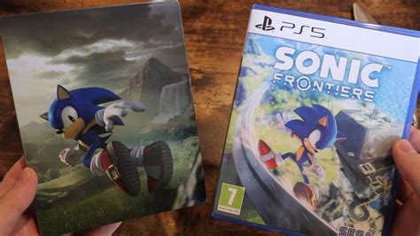 UNBOXING Sonic Frontiers PS5 EXCLU YouTube