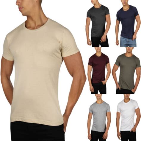 Herren Schmale Passform T Shirt Muskulentop Fitnessstudio