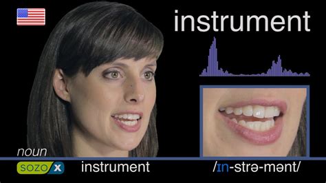 How To Pronounce Instrument American 英語の発音 Pronunciación De Inglés 美國